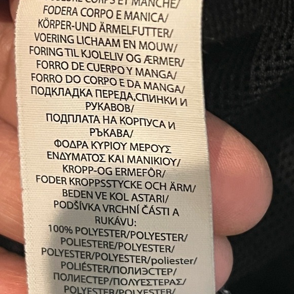 Polo by Ralph Lauren Large Pony Image Mens Medium Vintage Black Windbreaker - Picture 3 of 12